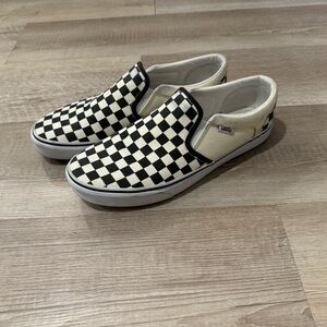 Checked Vans